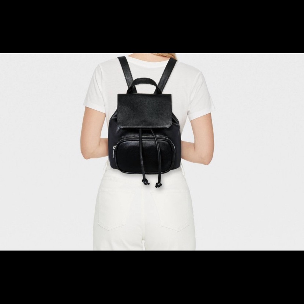 Mini Flap Backpack 9” - Picture 2 of 5
